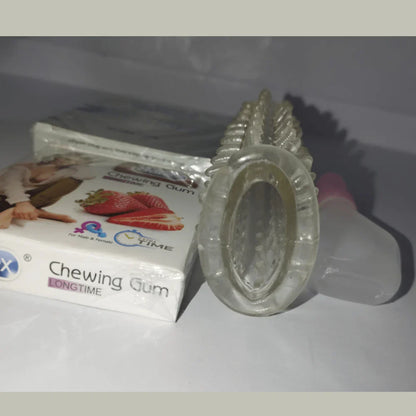 New Shape Washable Reusable Silicon Crystal Spike The Best Crystal Condom Variety in Pakistan
